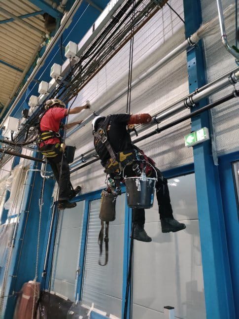 Peinture industrielle sur corde