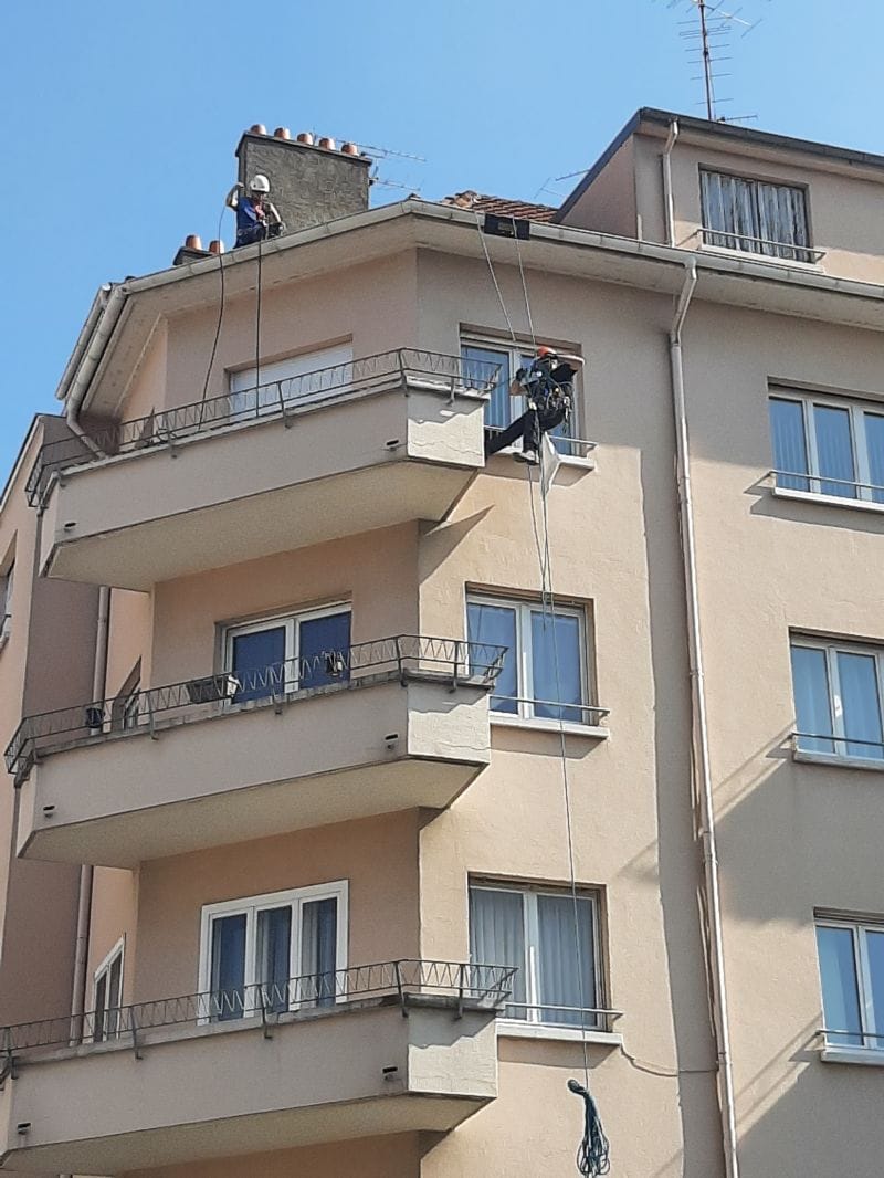 Travaux d'accès difficile et sécurisation