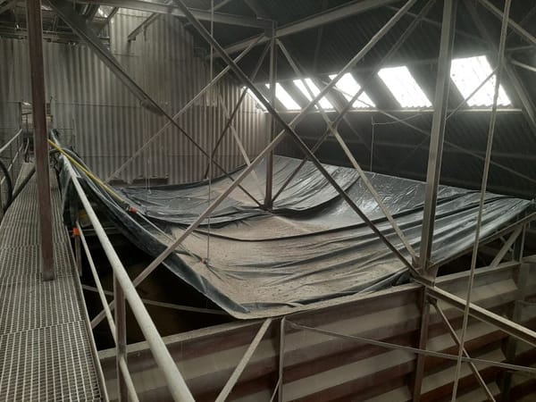 Nettoyage de silo de nuit